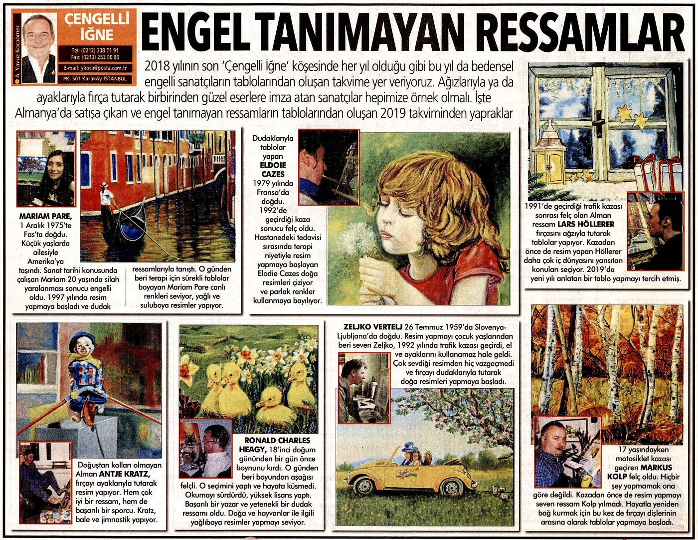 Engel Tanımayan Ressamlar