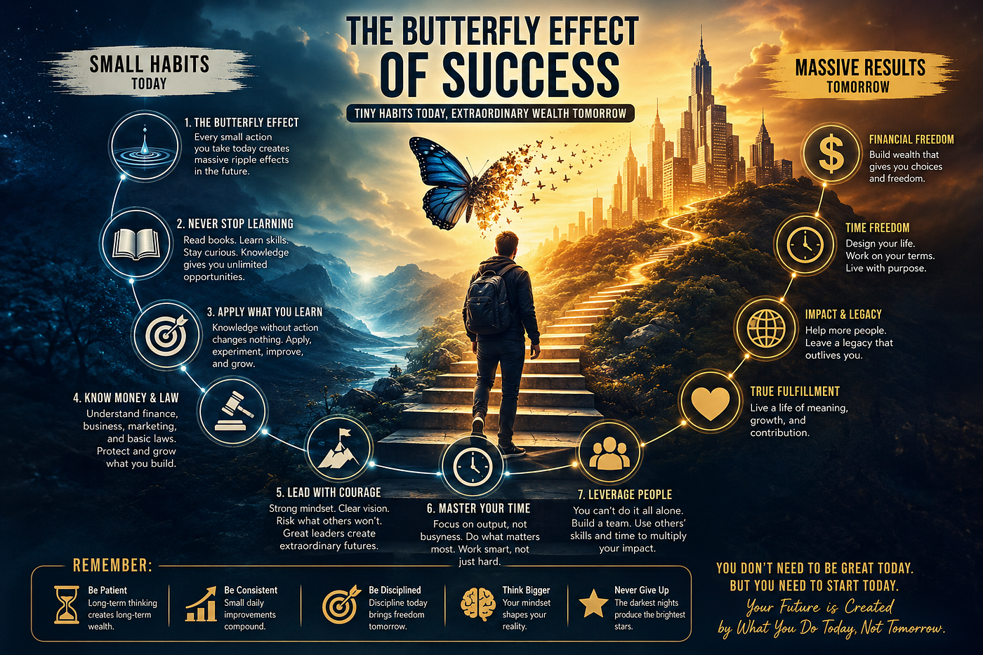 The Powerful Habits of the Wealthy: Small Actions, Extraordinary Results
