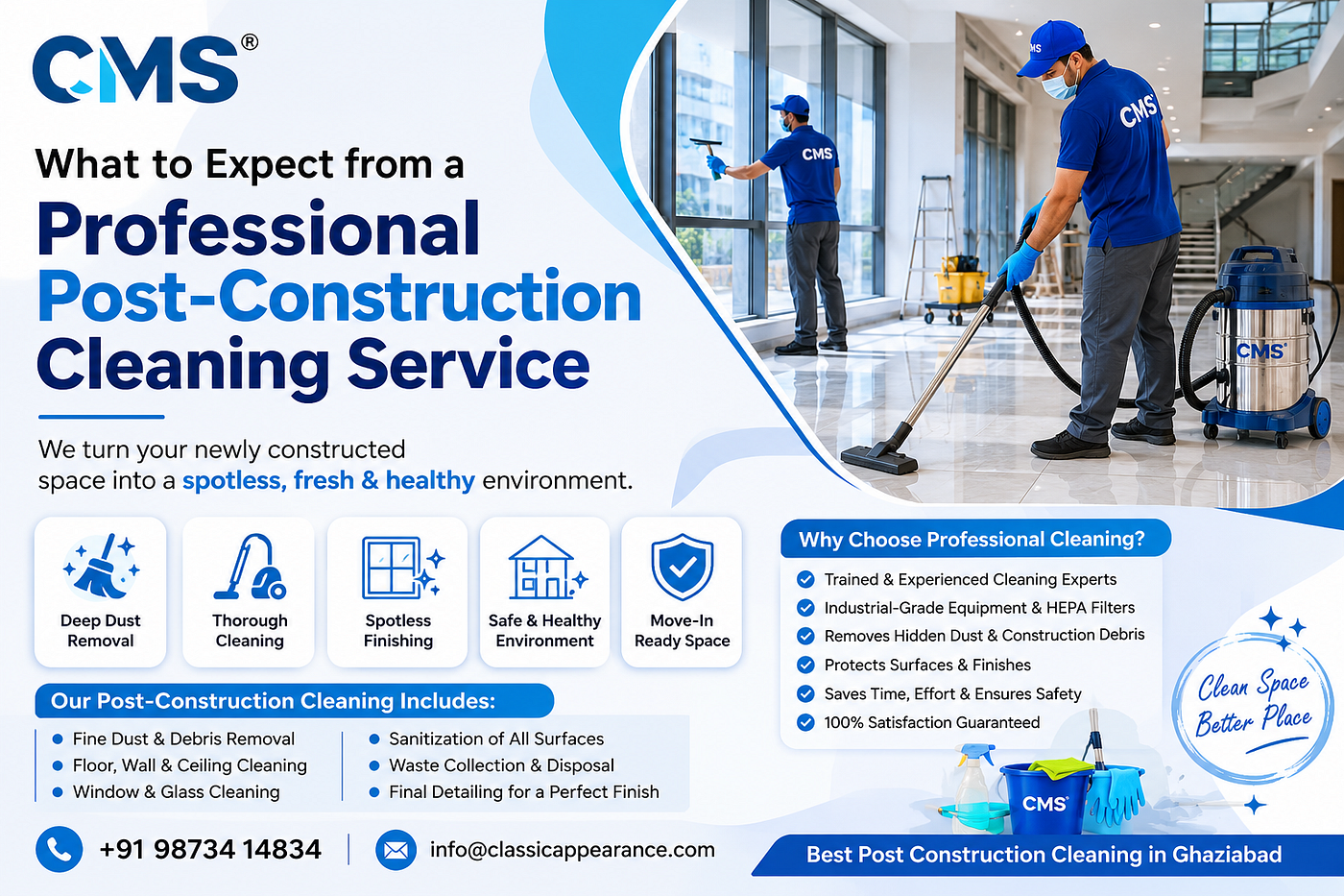 What to Expect from a Professional Post-Construction Cleaning Service
