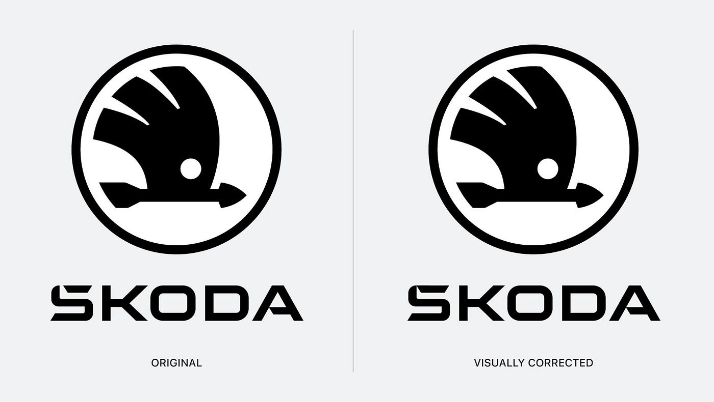 Skoda logo brand car symbol with name white design