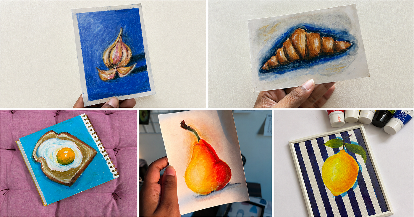 A collage of my artwork!