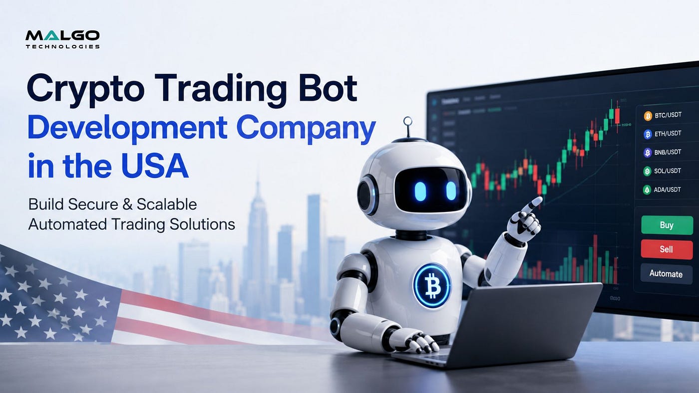 Crypto Trading Bot Development Company in the USA: Build Secure & Scalable Automated Trading…