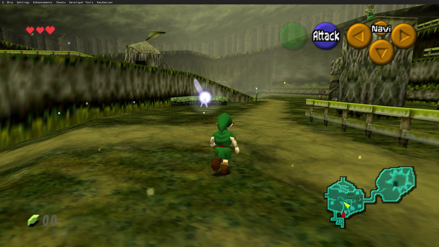 A new 'unofficial' Ocarina of Time PC version has been released