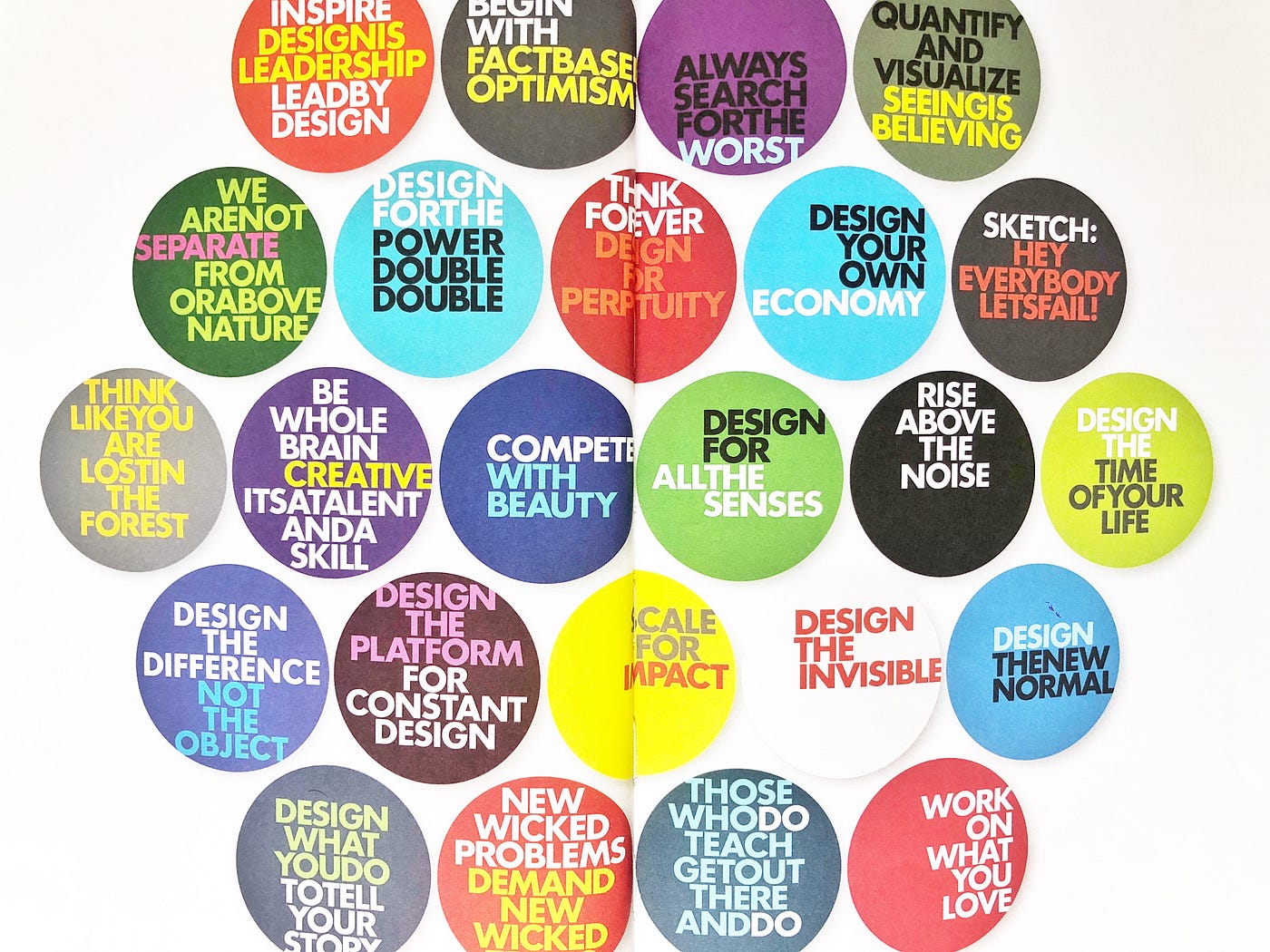 Bruce Mau's 24 principles for life-centred design | by Bruce Mau's 24 principles for life-centred design | by