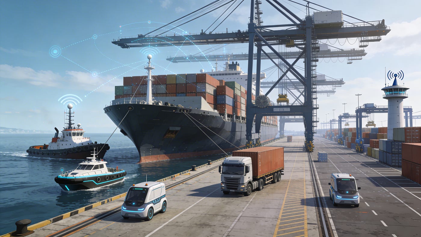RTK and AIS: The Intelligence Layers of Tomorrow’s Smart Ports