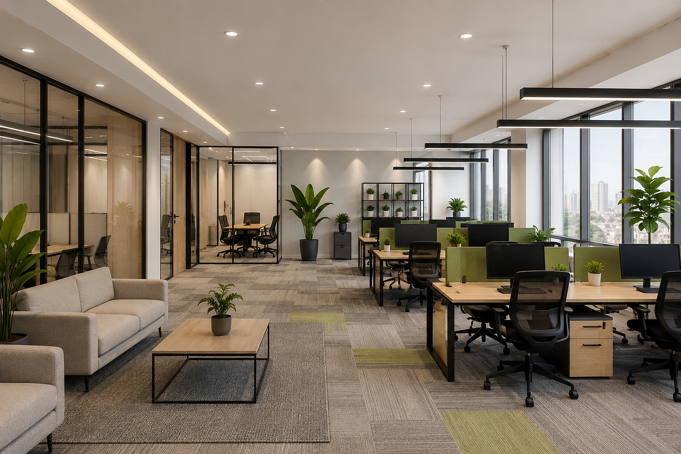 How Professional Office Interior Designers Transform Modern Workspaces