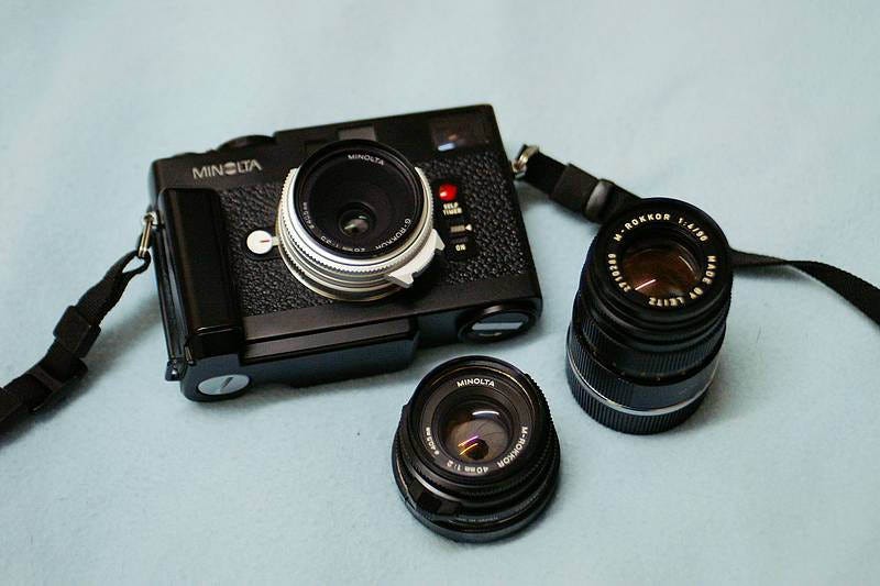 Minolta CLE ~Compact and handy small Rangefinder camera | by LI