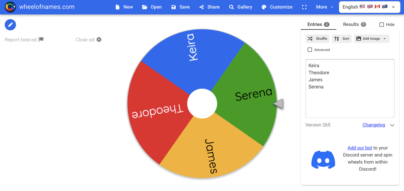 Simple Yes/no Wheel  Spin the Wheel - Random Picker