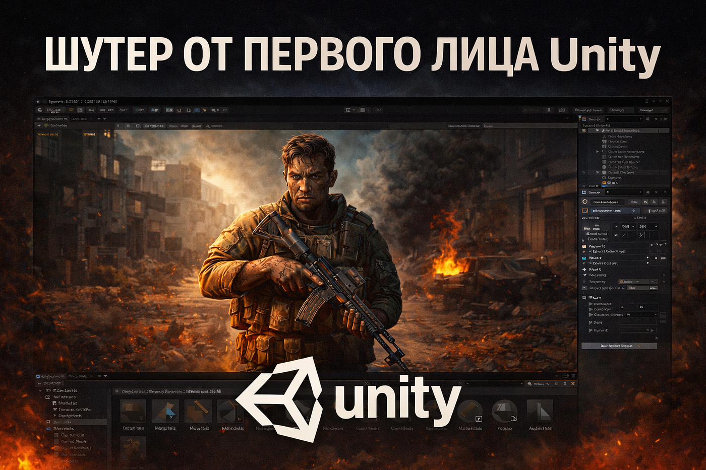 Создание шутера от первого лица на Unity