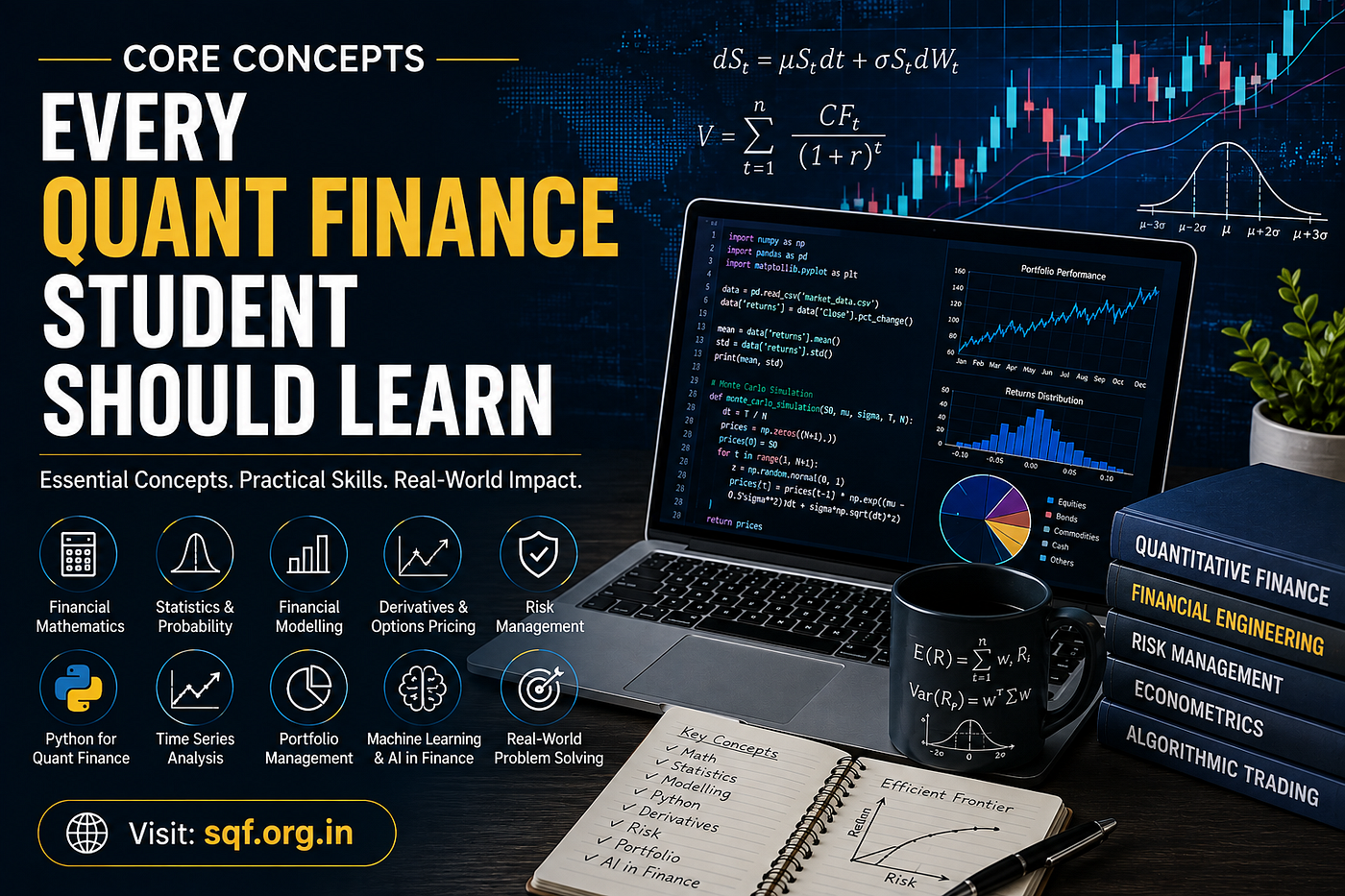 Core Concepts Every Quant Finance Student Should Learn