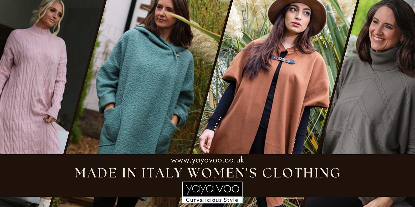 Made in Italy Women's Clothing — Yayavoo UK, by Afshan Asim, Jan, 2024