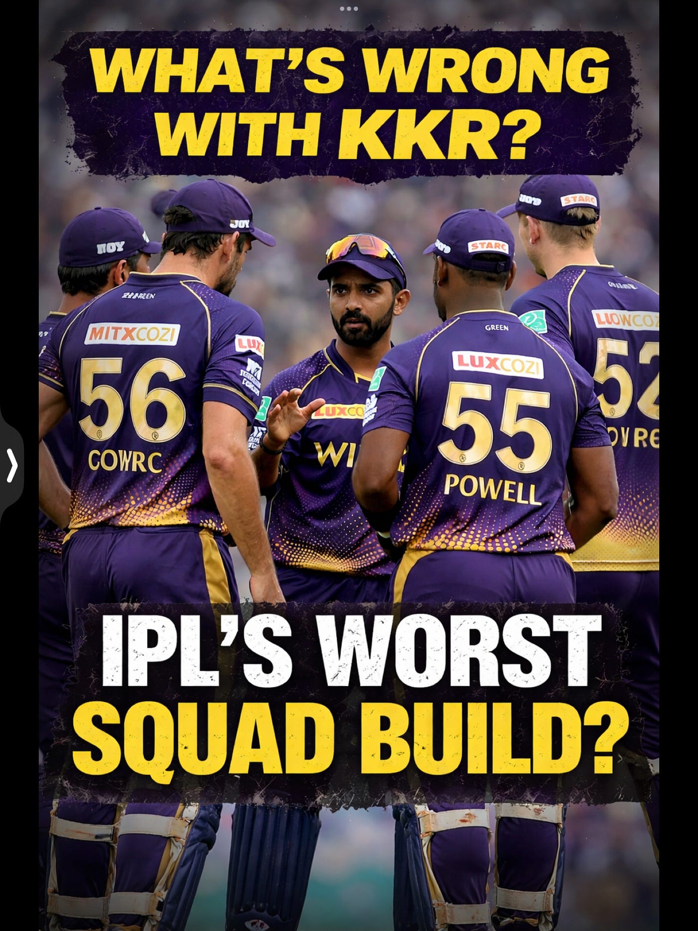 KKR 2026: The Worst Squad Build in Modern IPL History?