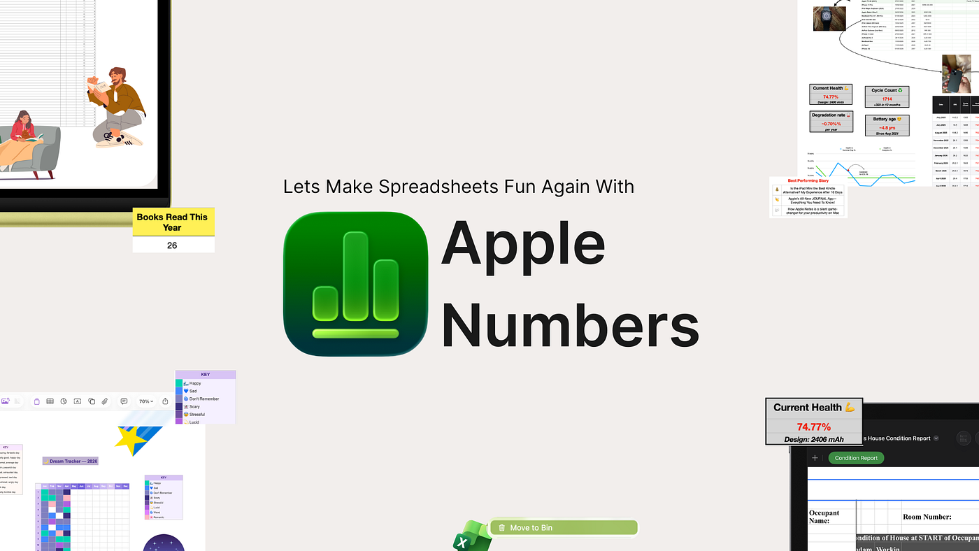 Source: Author | Apple Numbers — Story Cover Art