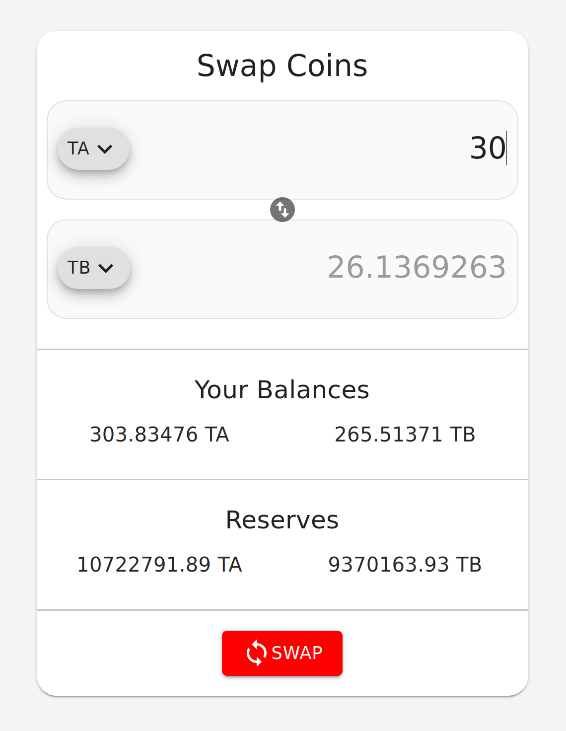 How I made a Uniswap interface from scratch | by Ben Haslam | clearmatics |  Medium