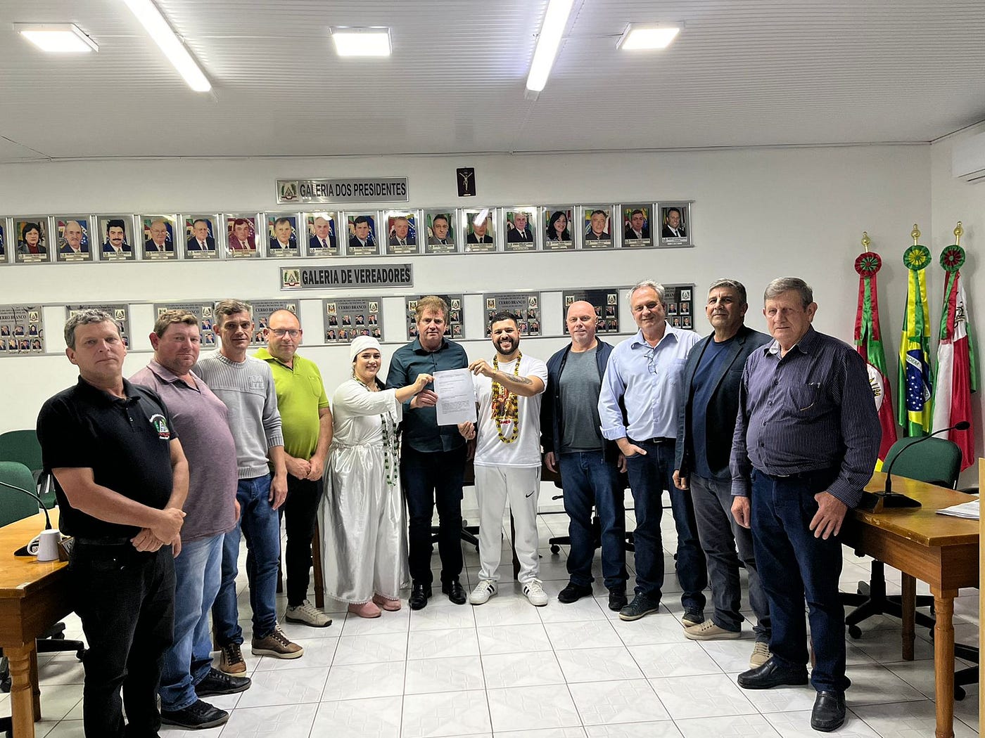 Câmara de Cerro Branco Recebe o DPNS para debater sobre Sustentabilidade e Liberdade Religiosa