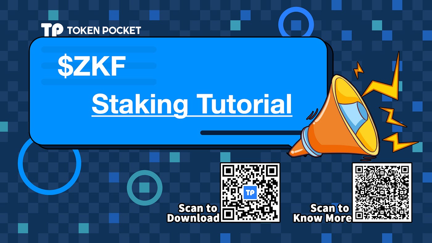 ZKF Staking Tutorial. ZKFair has now launched the $ZKF…, by TokenPocket