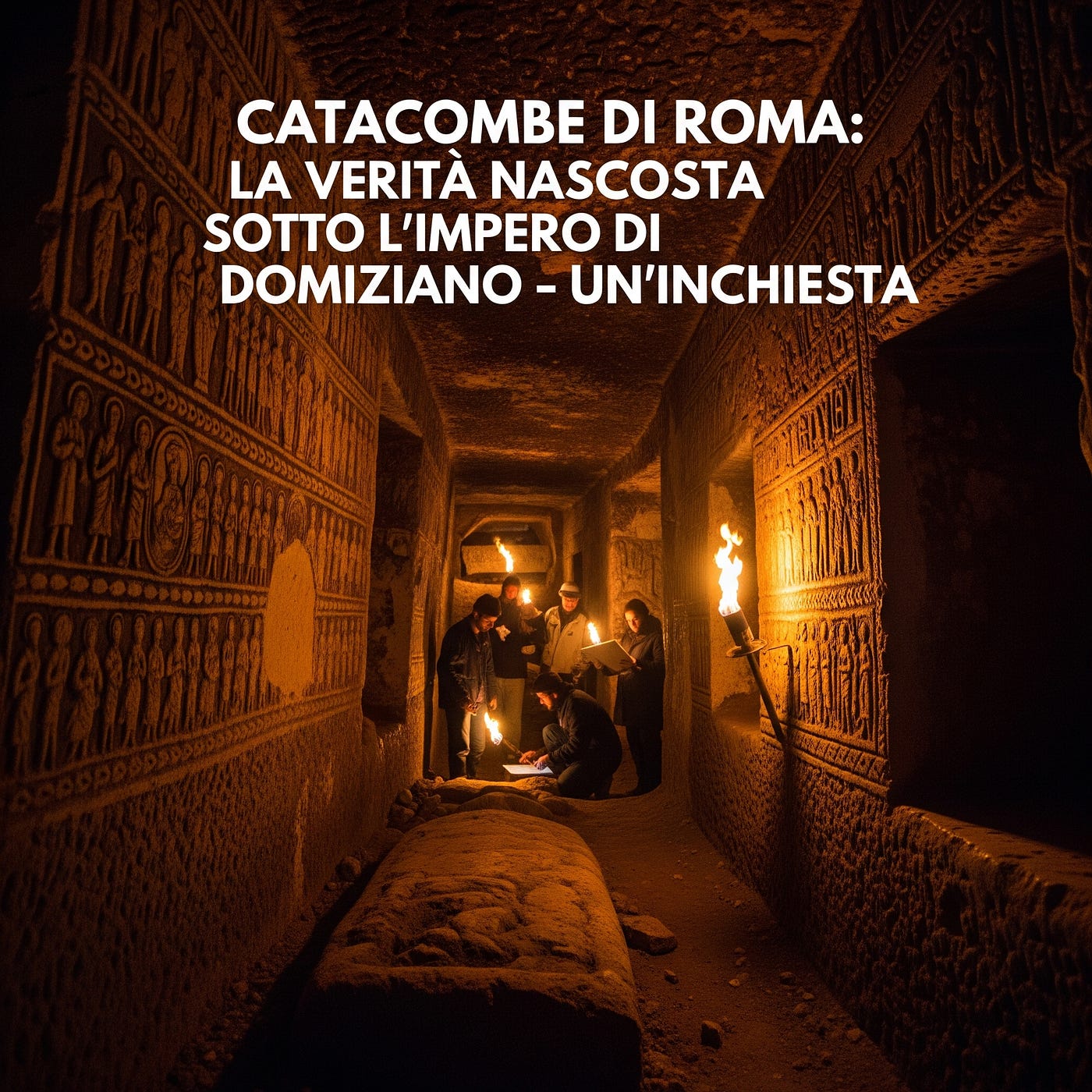 Catacombe di Roma: La Verità Nascosta Sotto l’Impero di Domiziano — Un’Inchiesta