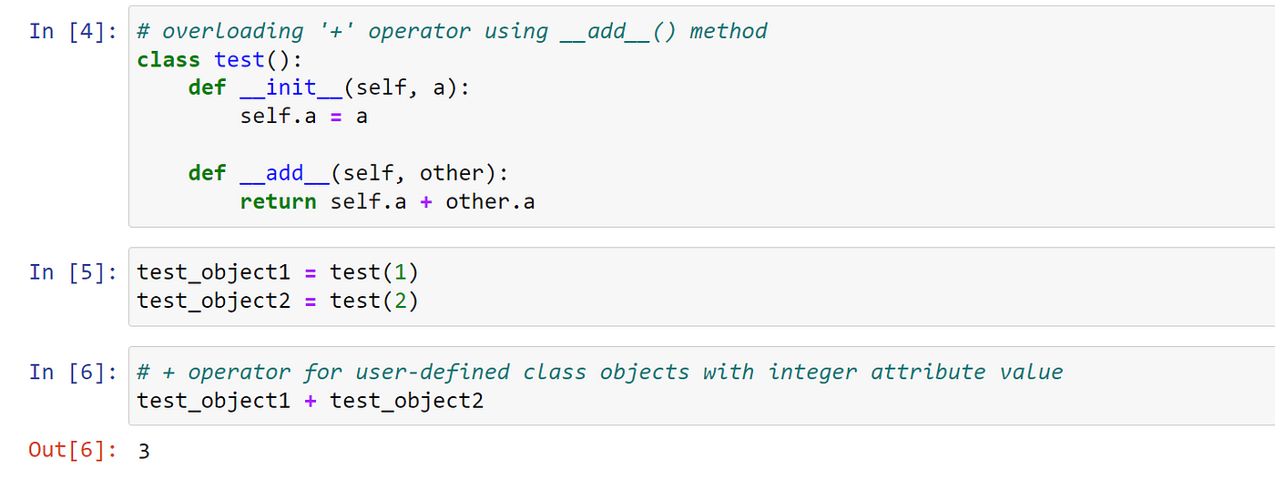 Method Overloading and Method Overriding in Python