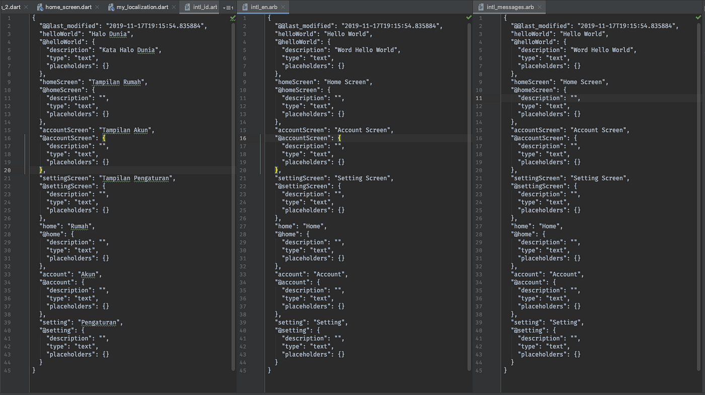Update list String