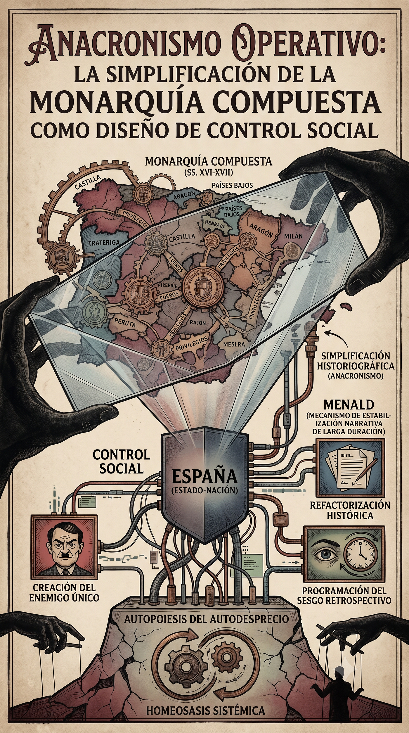 Anacronismo Operativo: La Simplificación de la Monarquía Compuesta como Diseño de Control Social