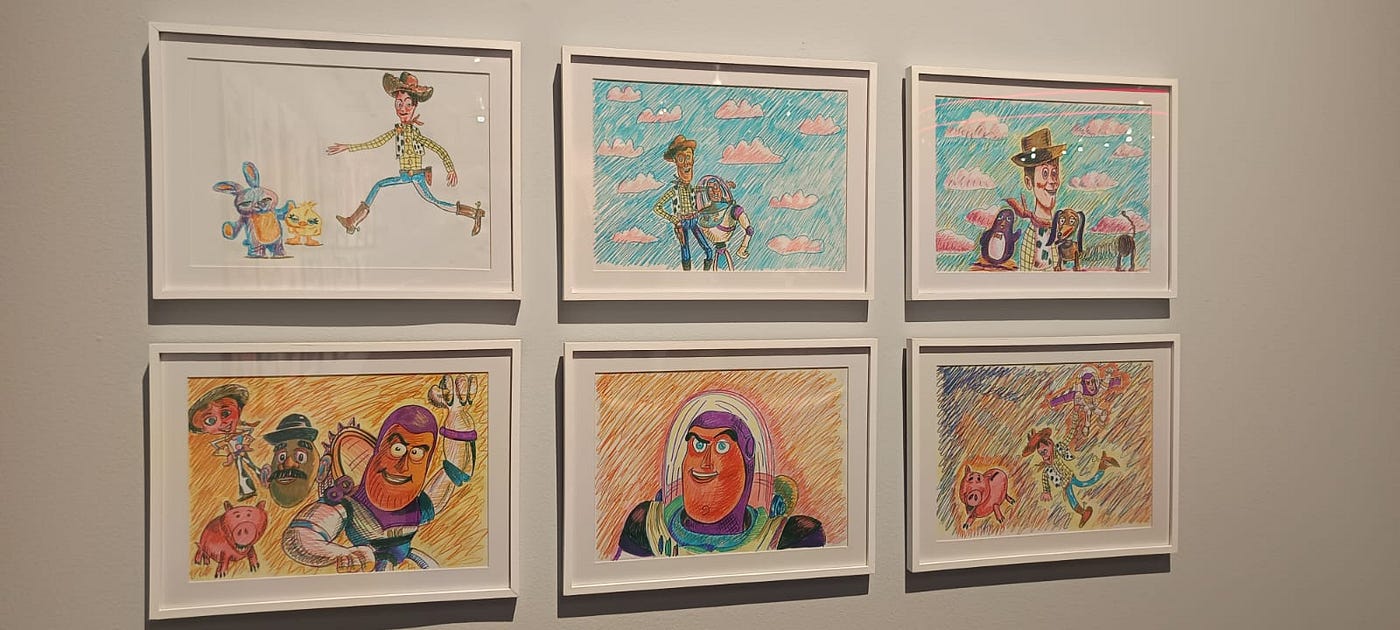 Diseños basados en escenas de Toy Story