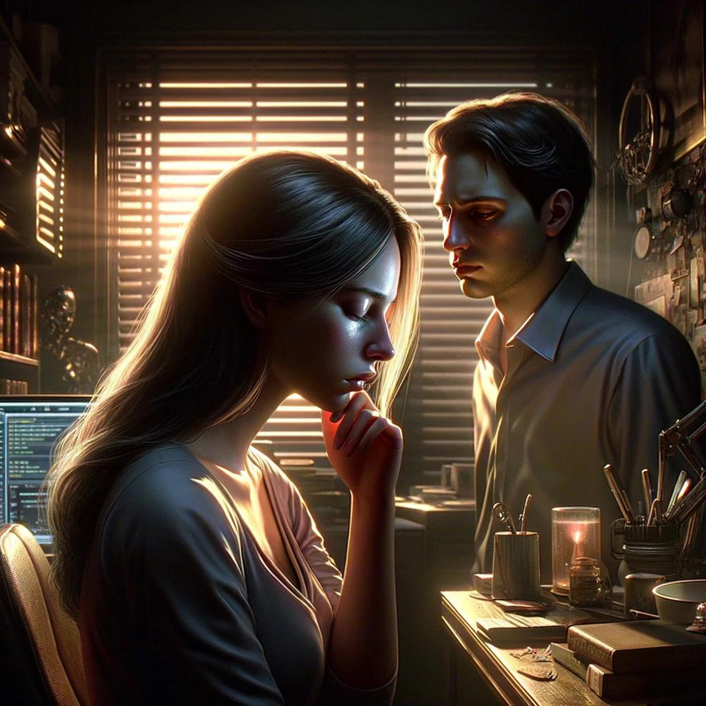 The Turing Test of Love: An AI Love Story | Act IV | New Beginnings |  Chapter 8 | by Leonidas Esquire Williamson | Medium