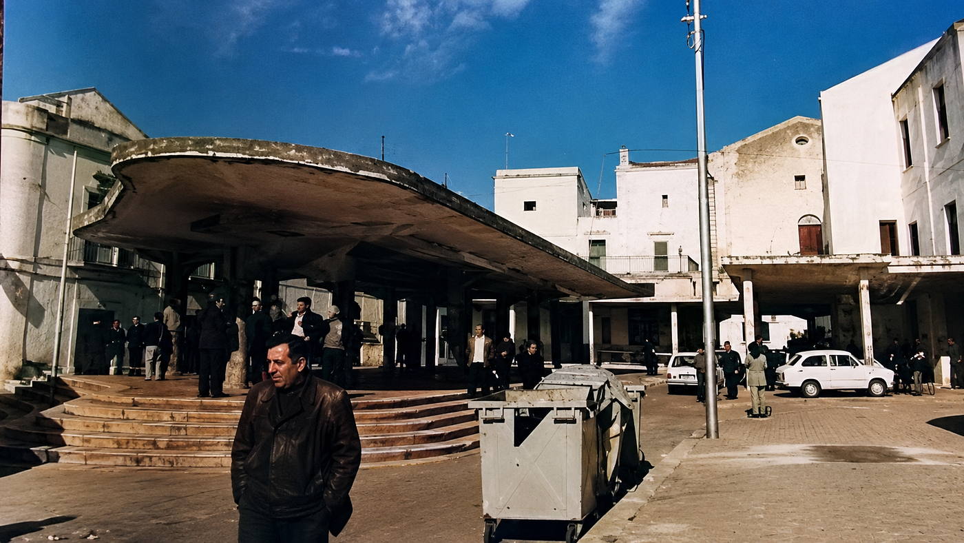 La piazza coperta