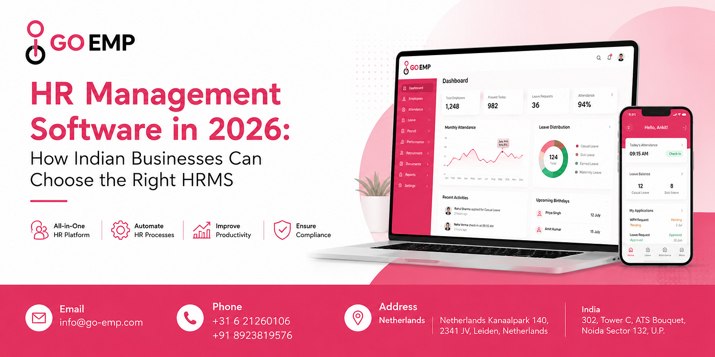 HR Management Software in 2026: How Indian Businesses Can Choose the Right HRMS