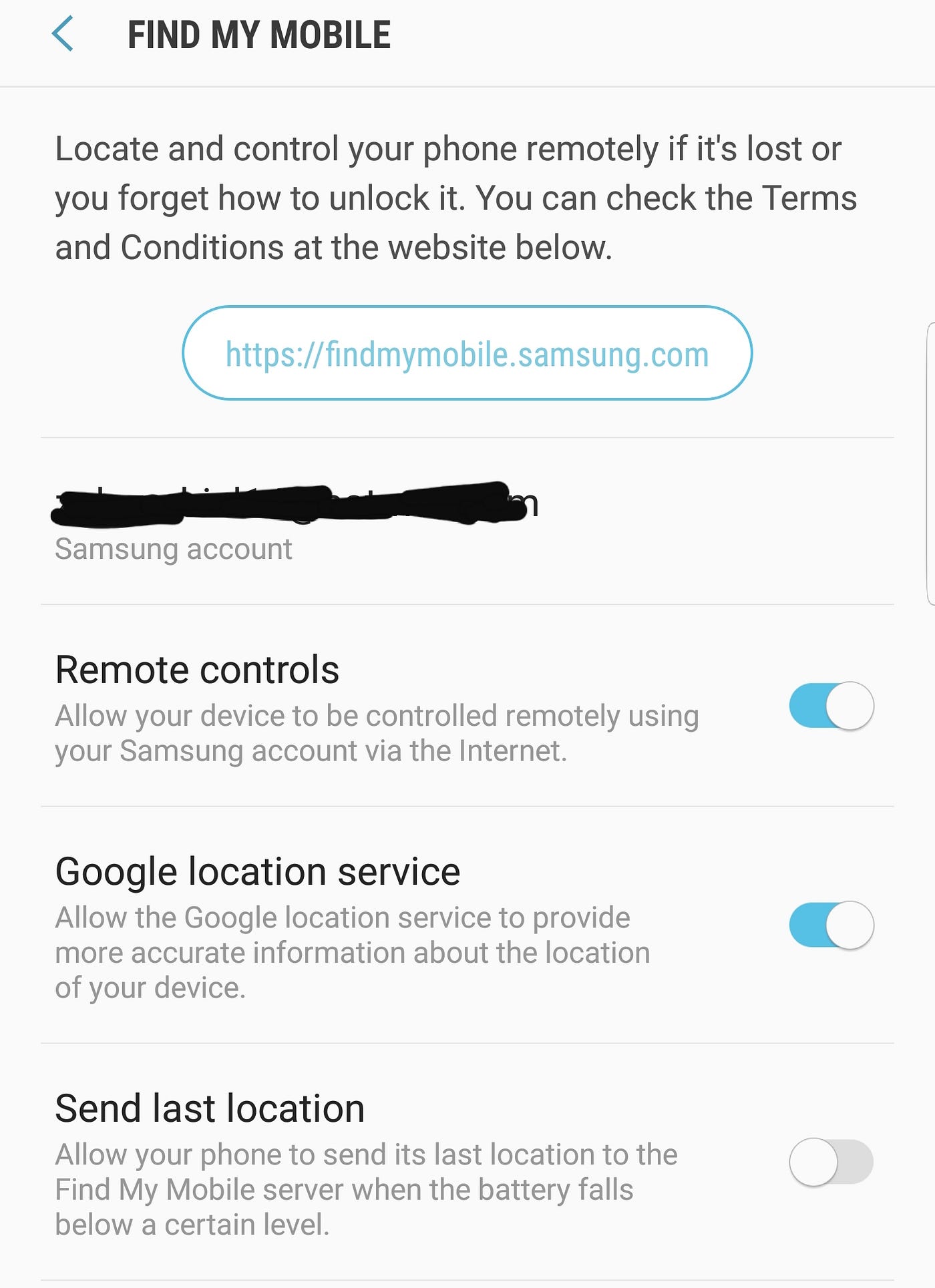 https findmymobile samsung