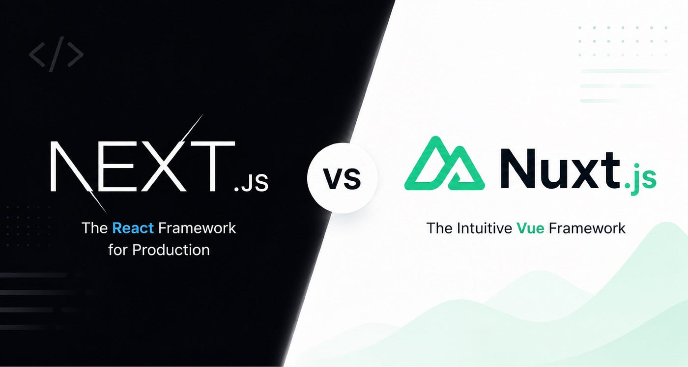 Next.js vs. Nuxt.js: Choosing the Right Meta-Framework in 2026