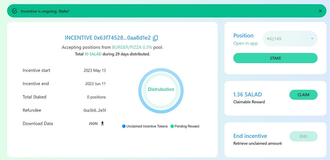 Universal V3 Staker UI (or How to Stake in Uniswap V3. Part III) | by Marta  | CoinsBench