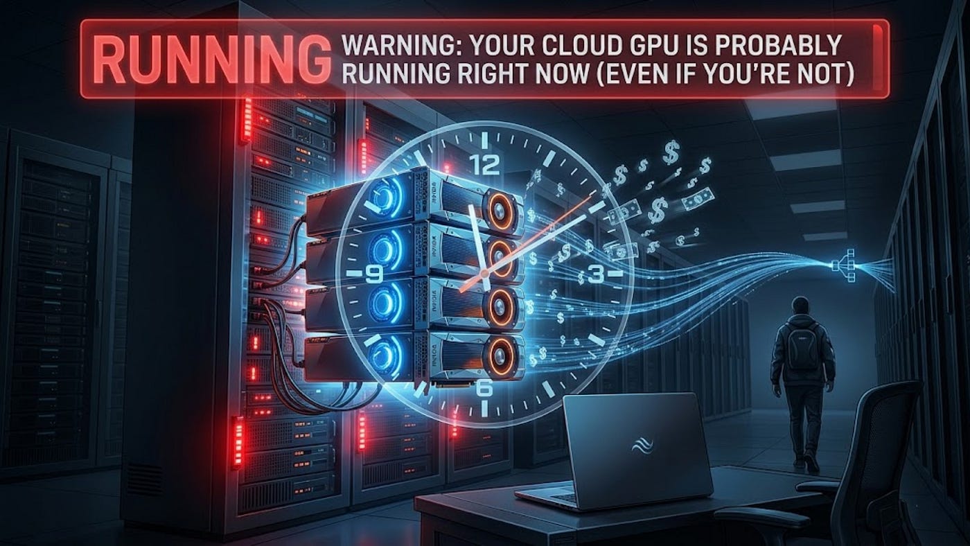 Attention: Your Cloud GPU is probably running (even if you are not)