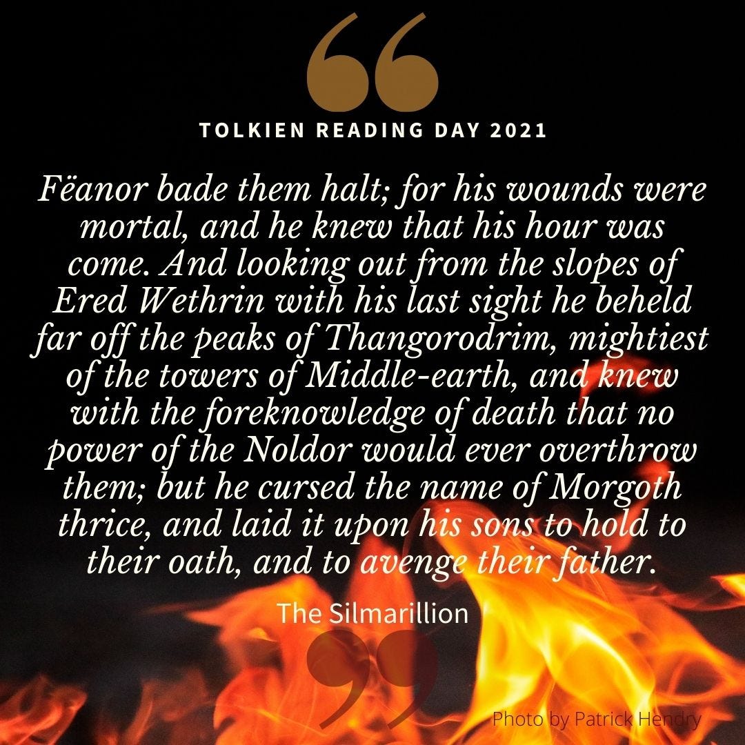 QUOTES FROM THE SILMARILLION –