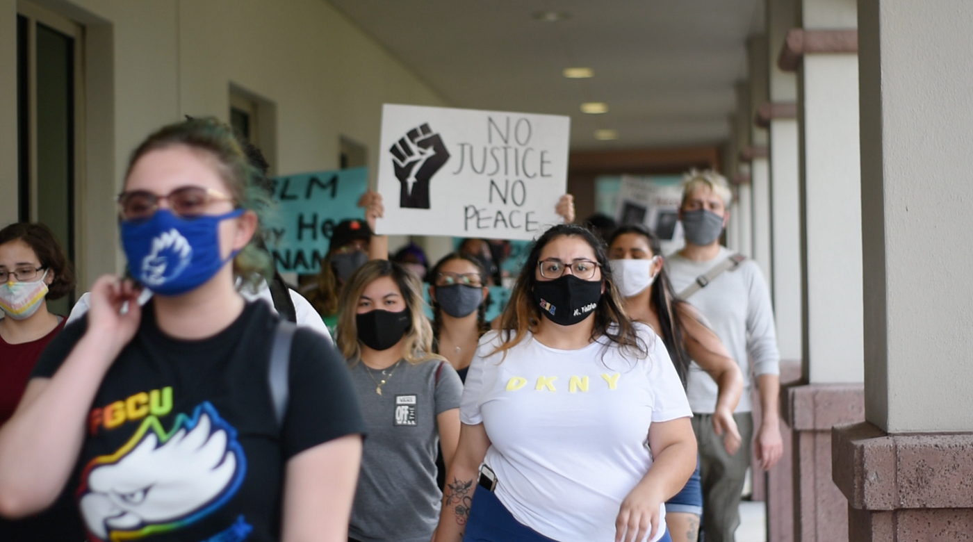 Students seek support from FGCU administration after Chauvin trial conviction