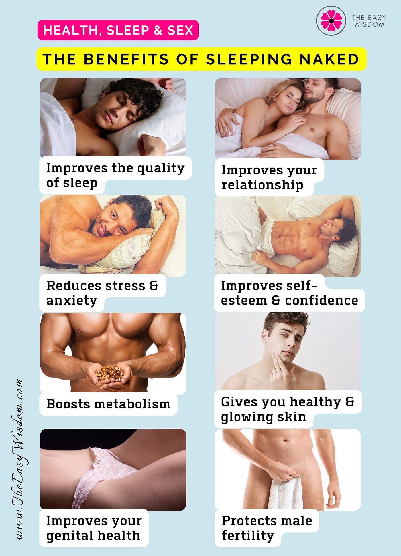 8 Benefits of Sleeping Naked - MoKo Home+Living