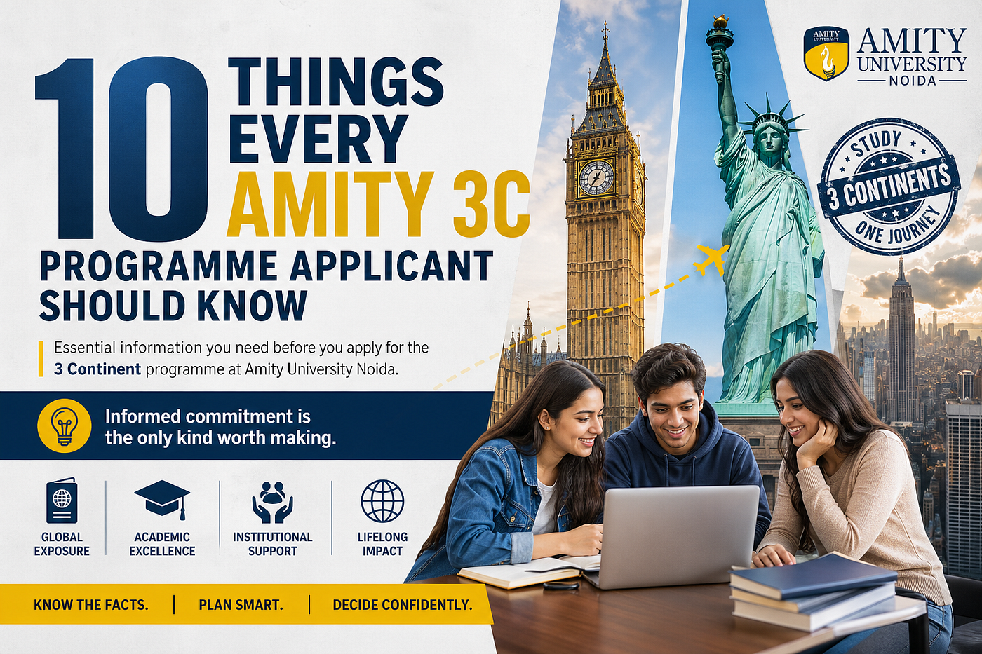 10 Things Every Amity 3C Programme Applicant Should Know