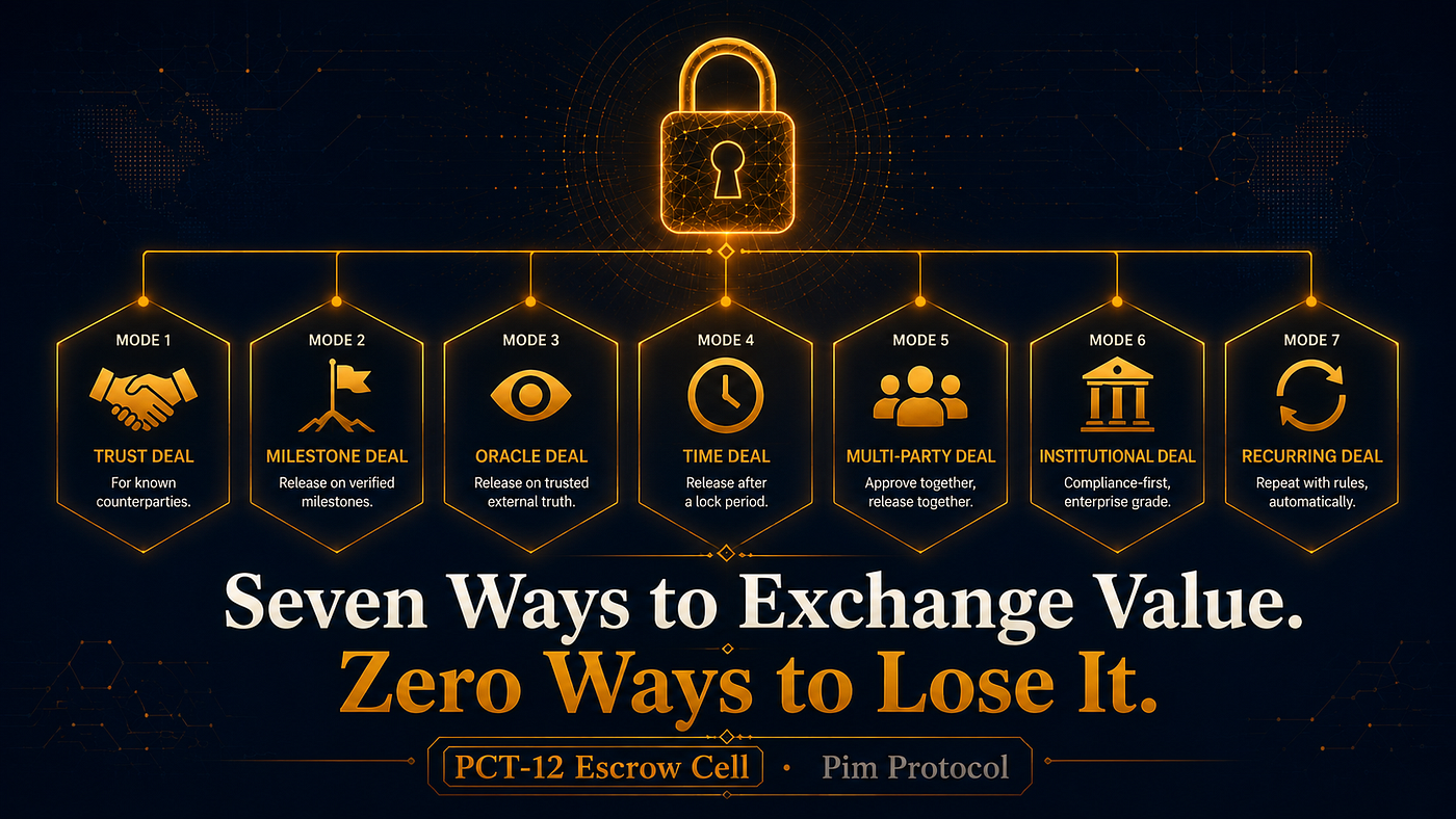 PCT-12 · ESCROW CELL ·