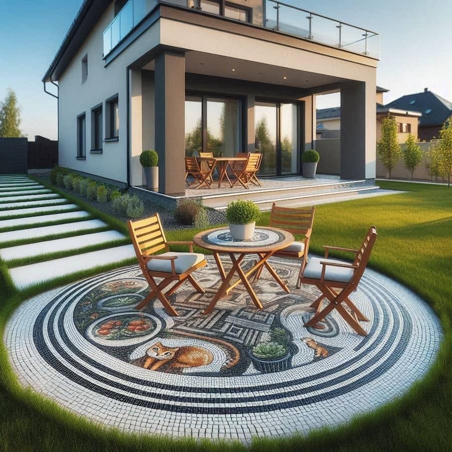 outdoor_mosaic_artwork, Outdoor_Mosaic_Design, Outdoor_Mosaics_Art