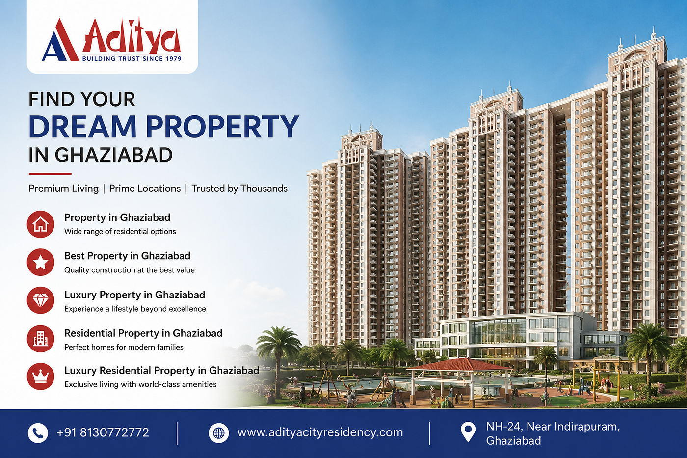 Best Property in Ghaziabad for Luxury Living and Future Growth