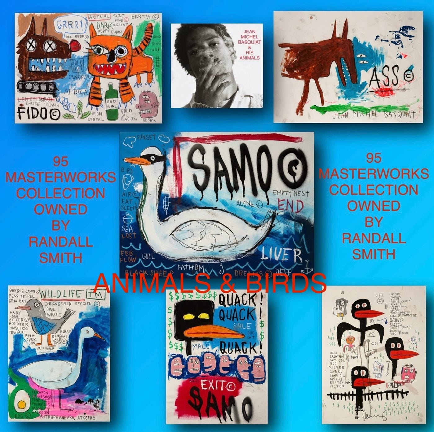 Jean Michel BASQUIAT 95 Masterworks Collection | by SAMO ALIVE