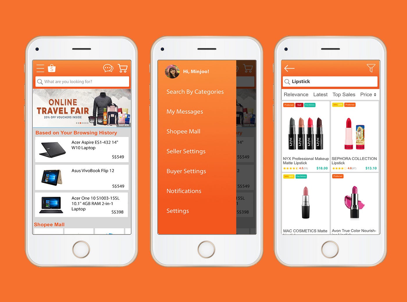 UI/UX Case Study — Shopee. Redesigning Shopee's UI to enhance the…, by  Minjoo Yang