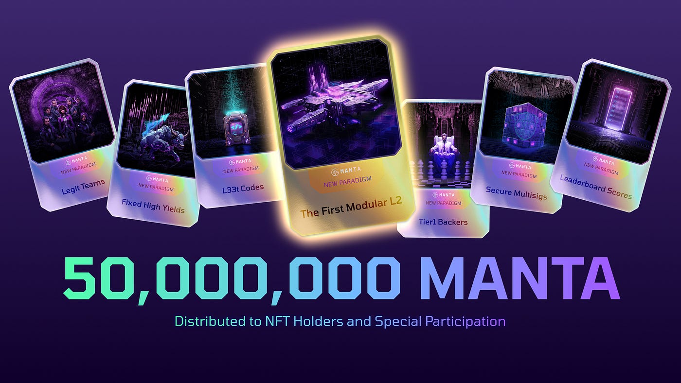 New Paradigm: Leaderboard Reveal and NFT Rewards Explained | by Manta  Network | Medium