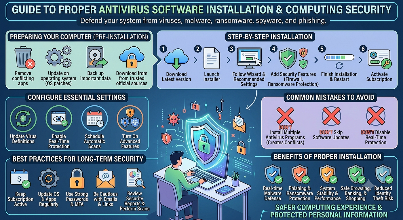 Complete Guide to Setting Up Antivirus Software on Your Computer