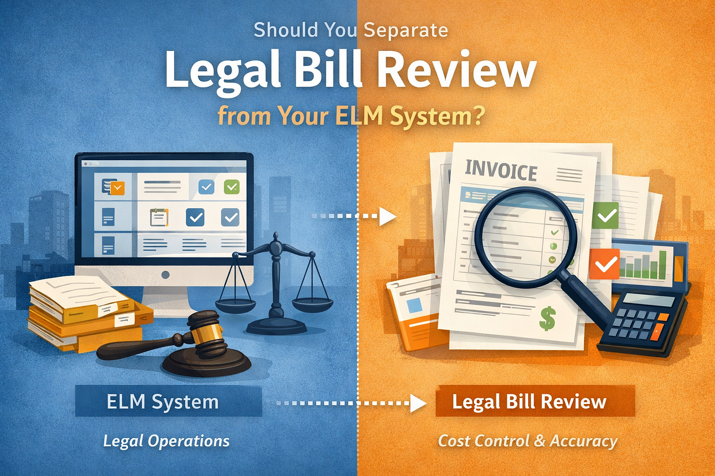 Should You Separate Legal Bill Review from Your ELM System?