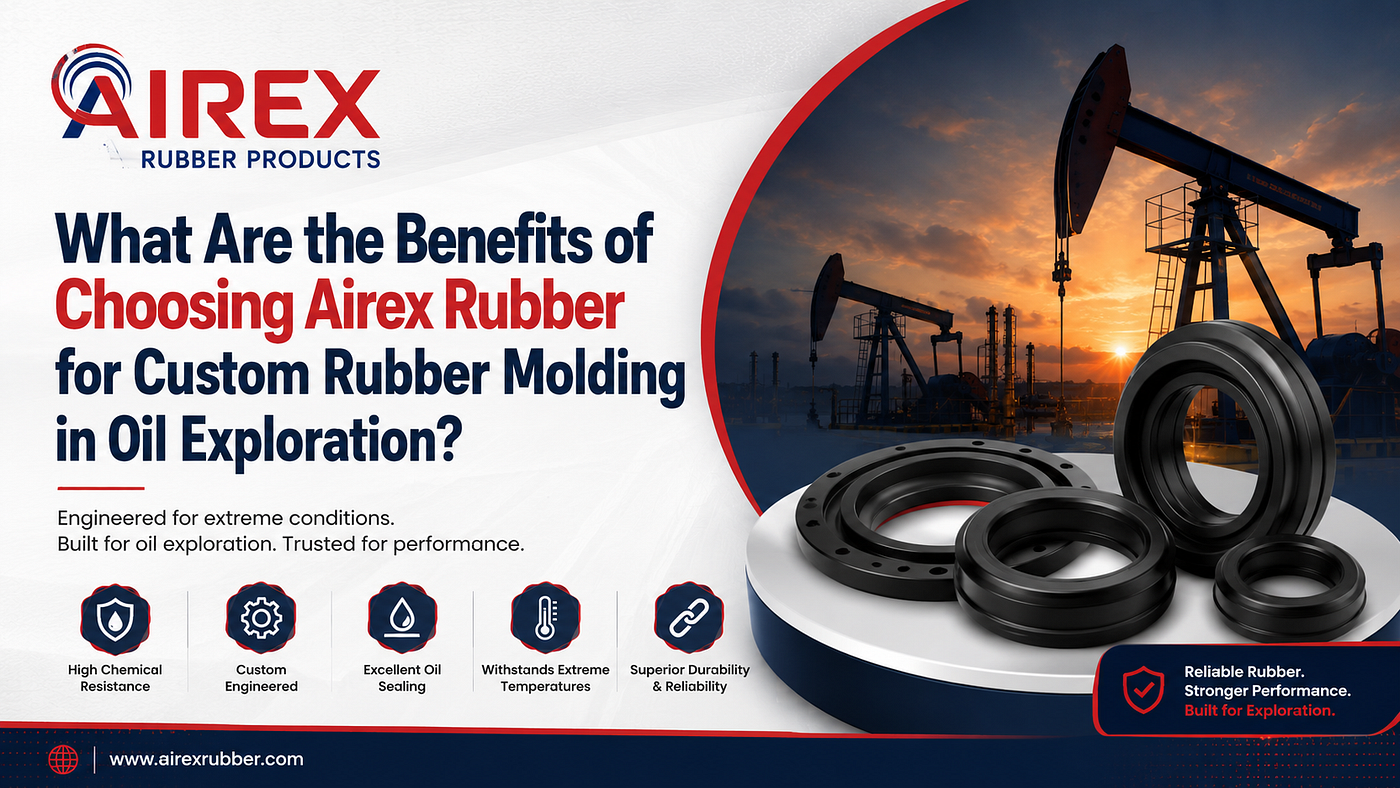 What Are the Benefits of Choosing Airex Rubber for Custom Rubber Molding in Oil Exploration?