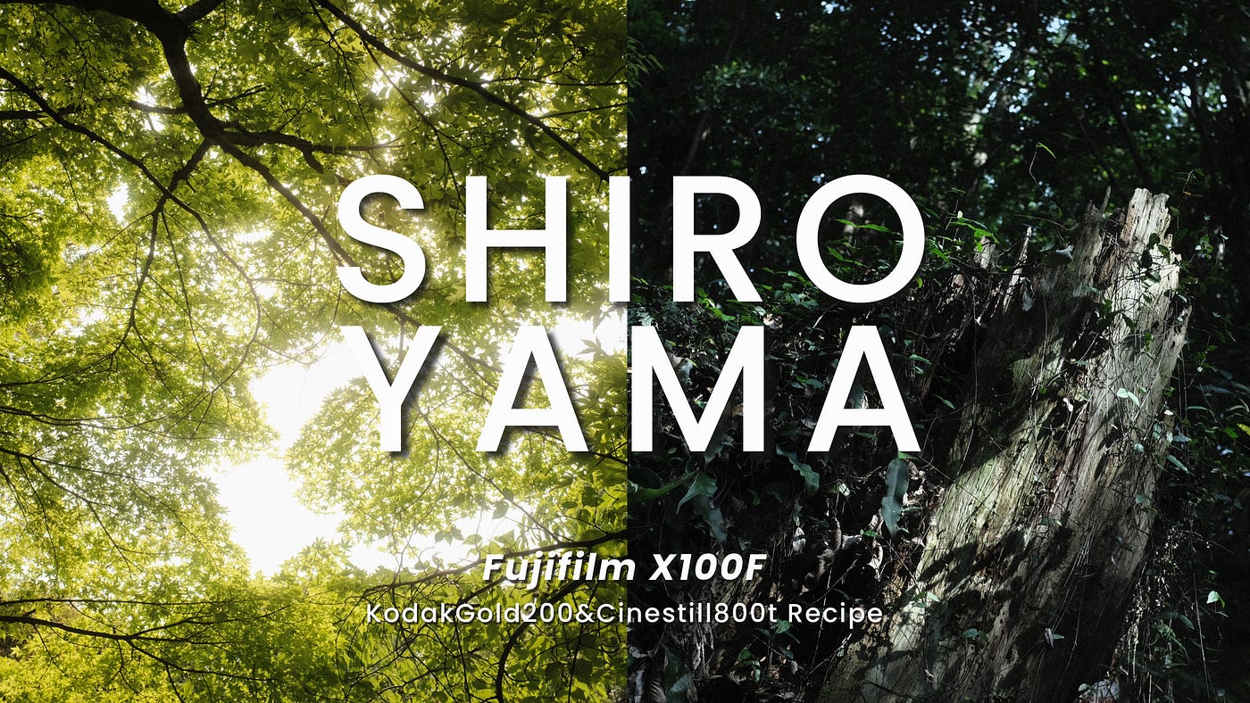 2 Fujifilm Recipes I recommend if you have X100F or X100V&VI.