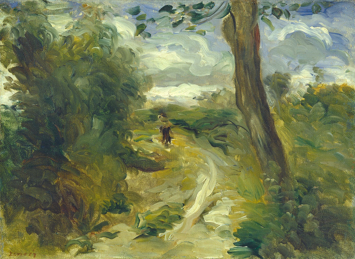 Pierre-Augustine Renoir — Landscape Between Storms