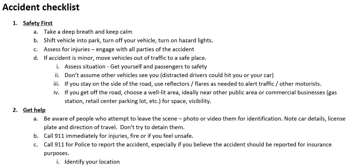 Roadside safety screenshot #3