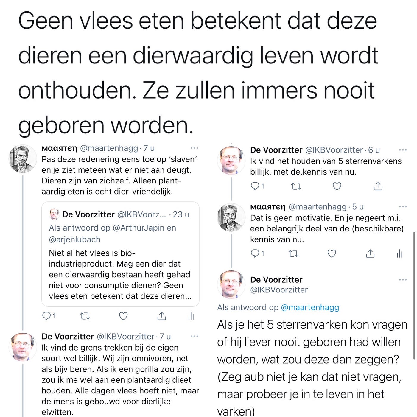 Het vijfsterrenvarken