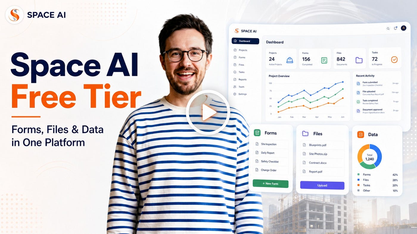 PMSPACE AI Free Tier Walkthrough — AI-Powered Project Management for AECO Teams